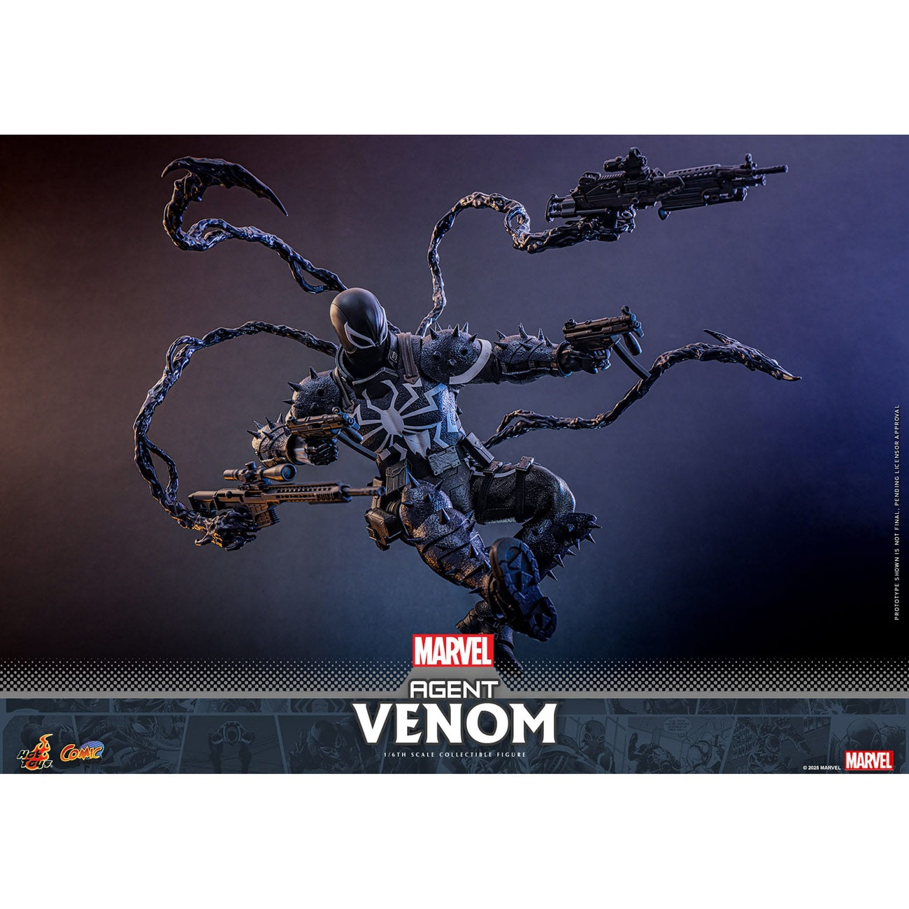 Image produit Marvel - Figurine d’action Agent Venom Comics 1:6