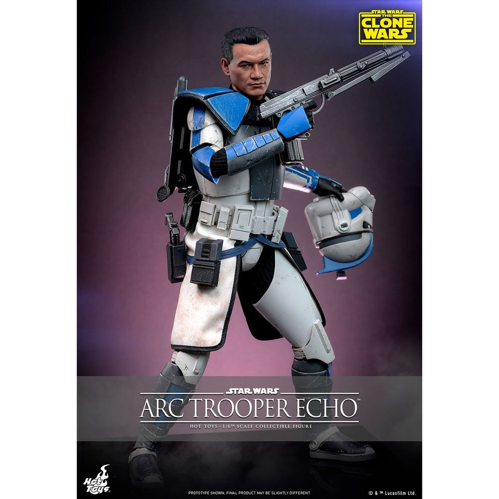 Produktbild Star Wars: The Clone Wars - Arc Trooper Echo Actionfigur 1:6