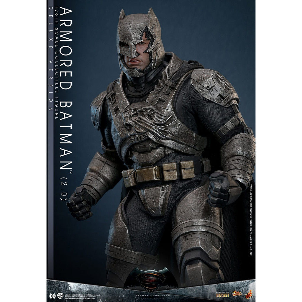 Image produit Batman v Superman : L’Aube de la justice – Figurine articulée Masterpiece 1:6 Batman en armure Version Deluxe