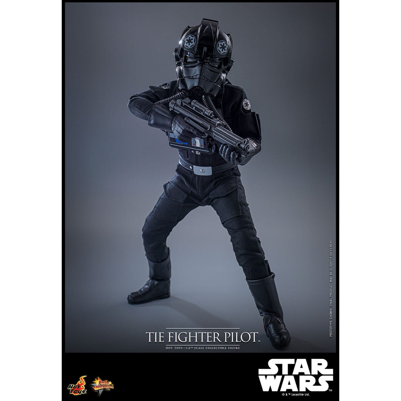 Productafbeelding Star Wars - TIE Fighter Piloot Masterpiece 1:6 Actiefiguur