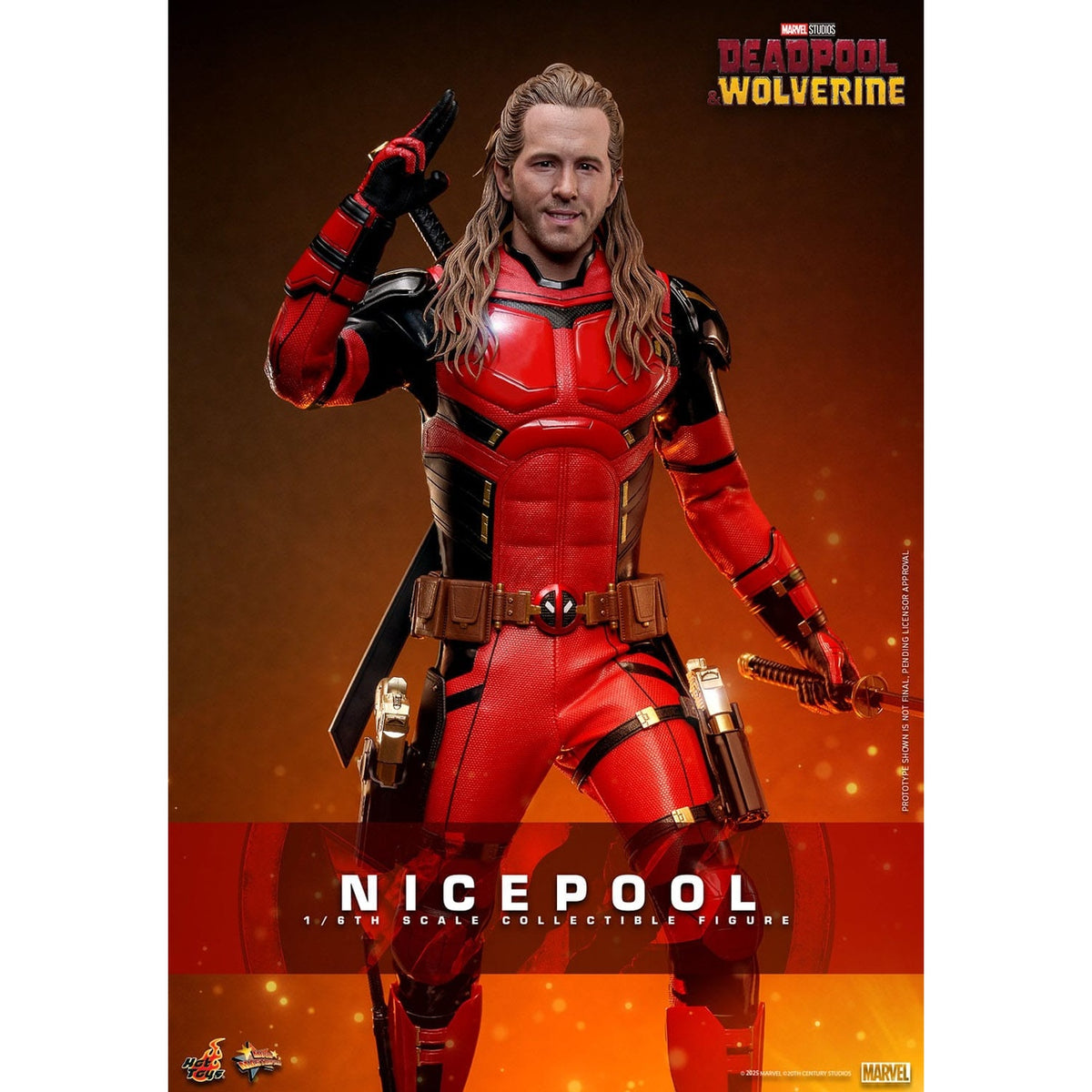 Productafbeelding Deadpool & Wolverine - Nicepool Masterpiece 1:6 Actiefiguur