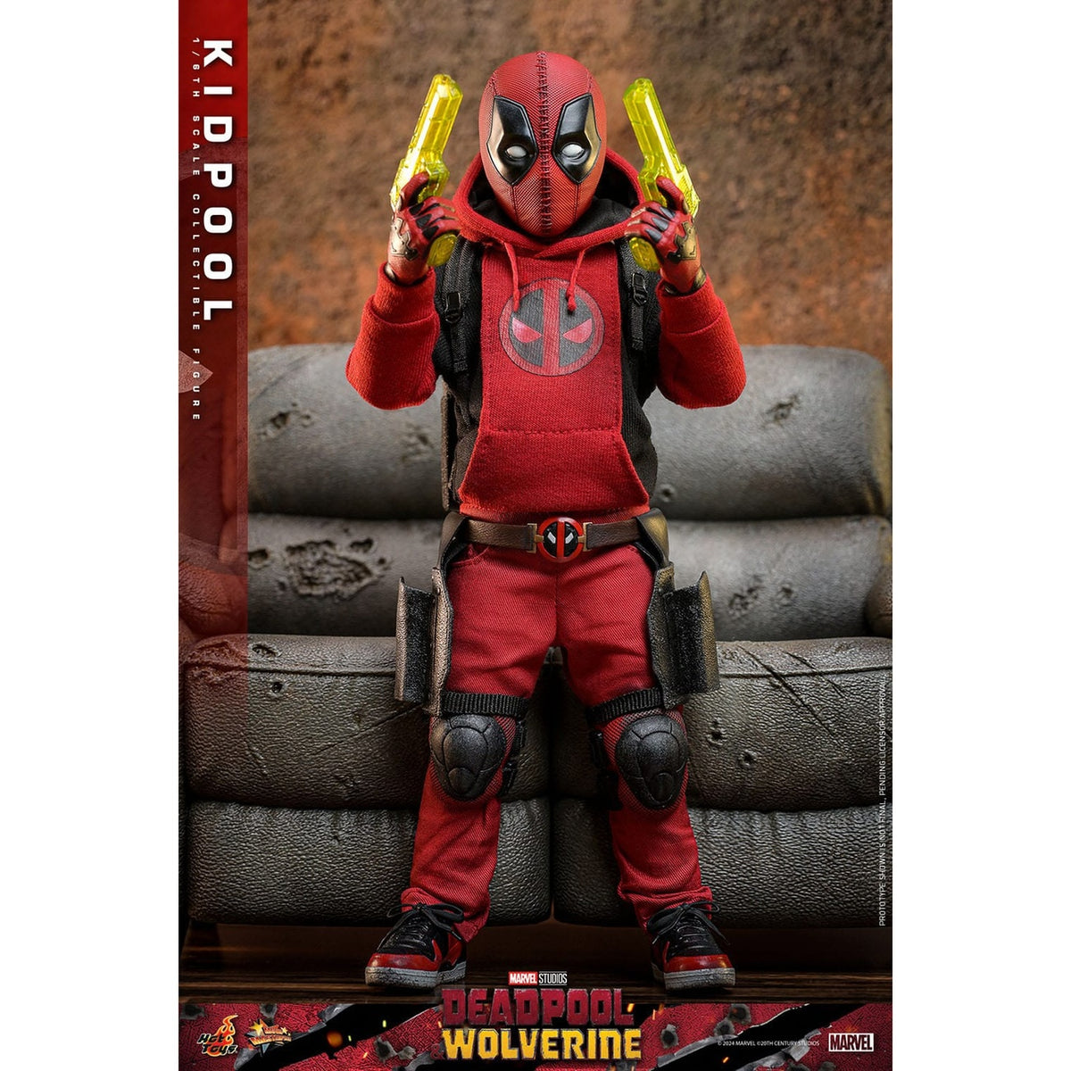 Image produit Deadpool & Wolverine - Figurine d’action Kidpool Masterpiece 1:6