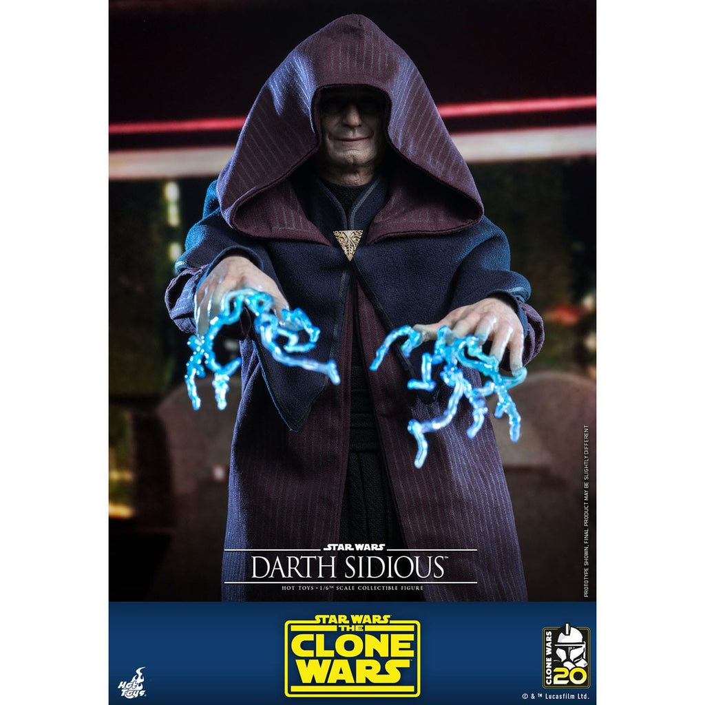 Productafbeelding Star Wars: The Clone Wars - Darth Sidious Actiefiguur 1:6