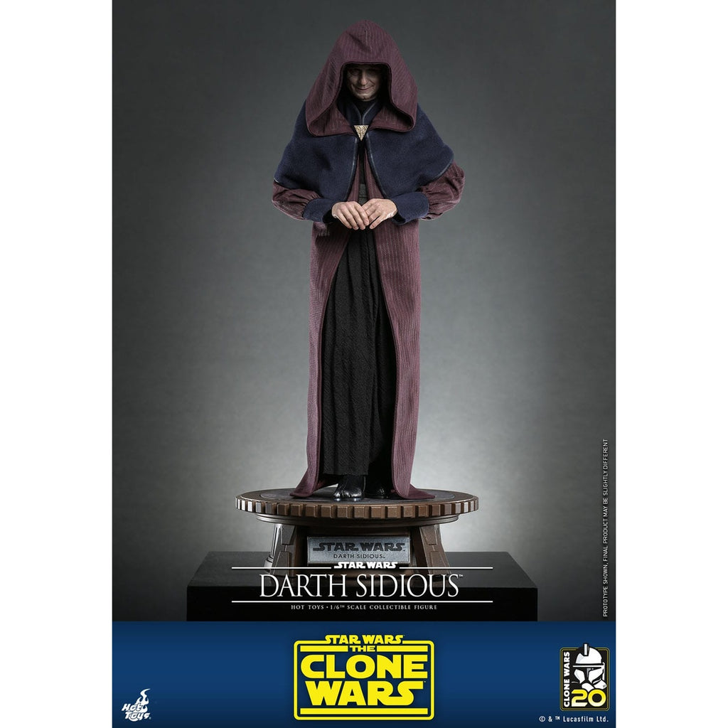 Productafbeelding Star Wars: The Clone Wars - Darth Sidious Actiefiguur 1:6