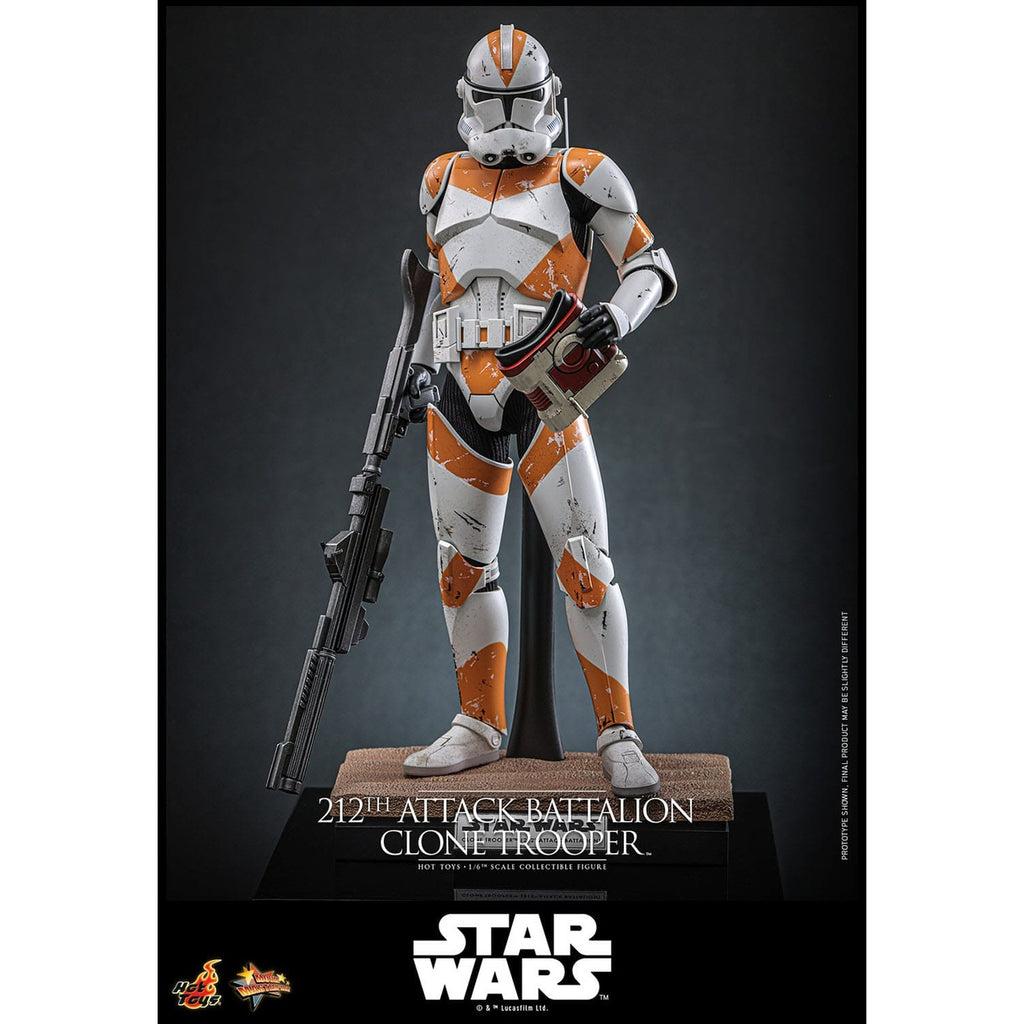 Image produit Star Wars : The Clone Wars – Figurine 1/6 Clone Trooper du 212e Bataillon d’Attaque
