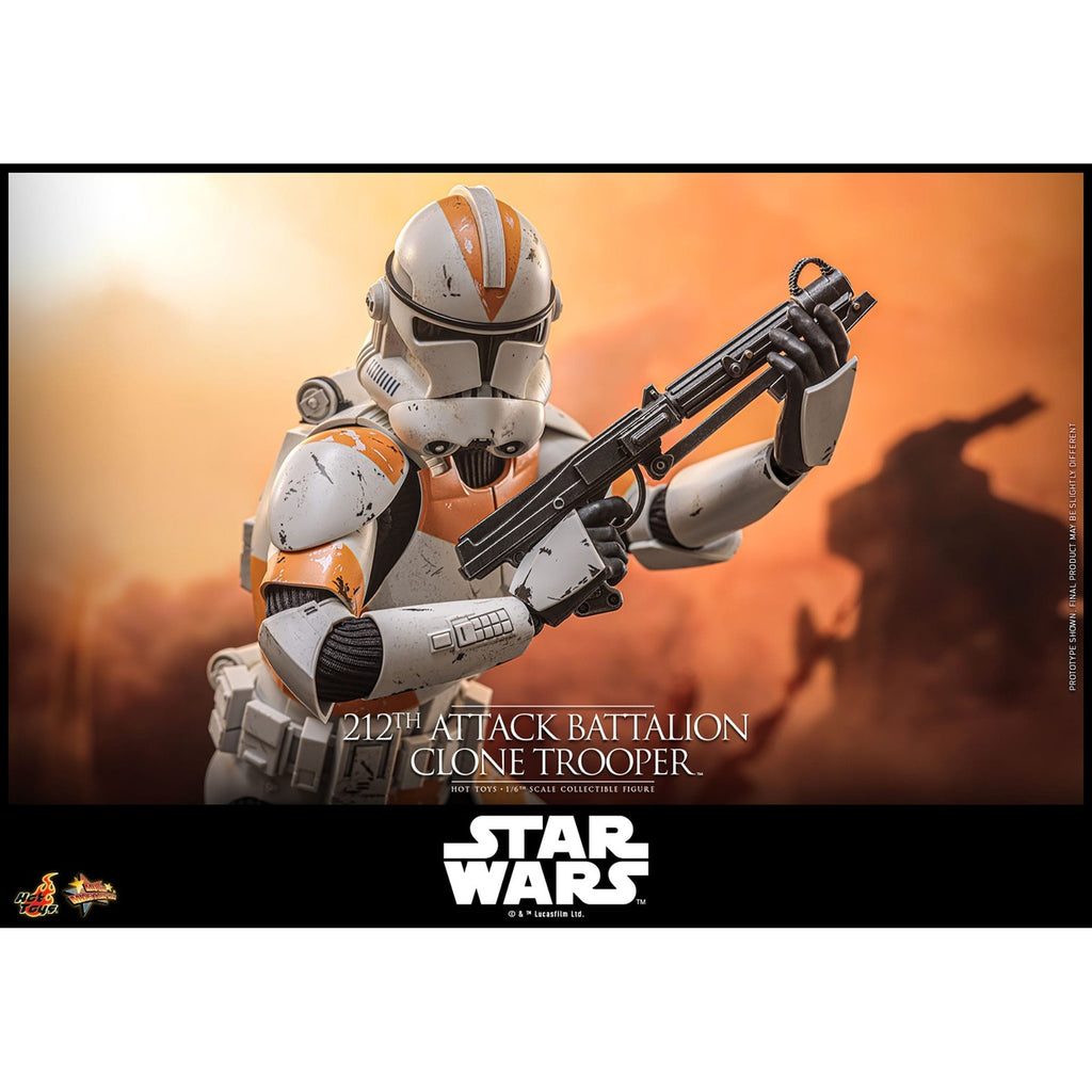Image produit Star Wars : The Clone Wars – Figurine 1/6 Clone Trooper du 212e Bataillon d’Attaque