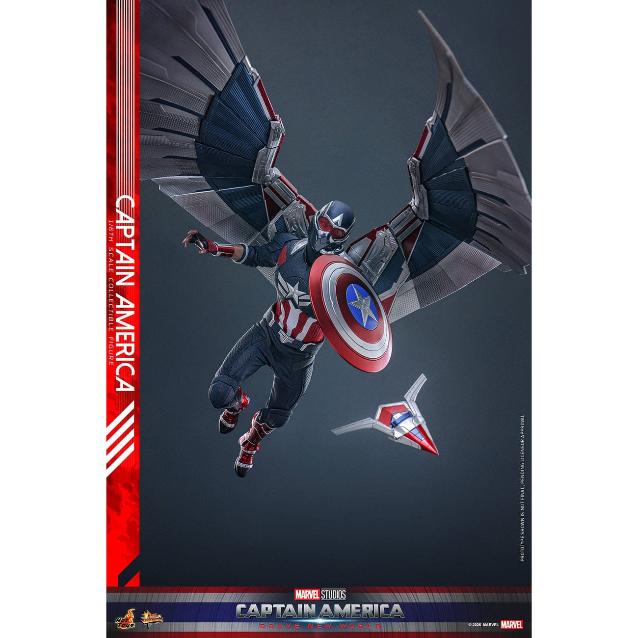 Productafbeelding Captain America: Brave New World - Captain America Masterpiece 1:6 Actiefiguur