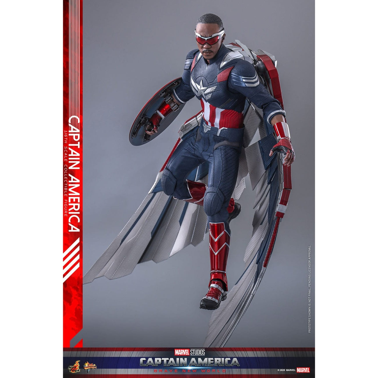 Productafbeelding Captain America: Brave New World - Captain America Masterpiece 1:6 Actiefiguur