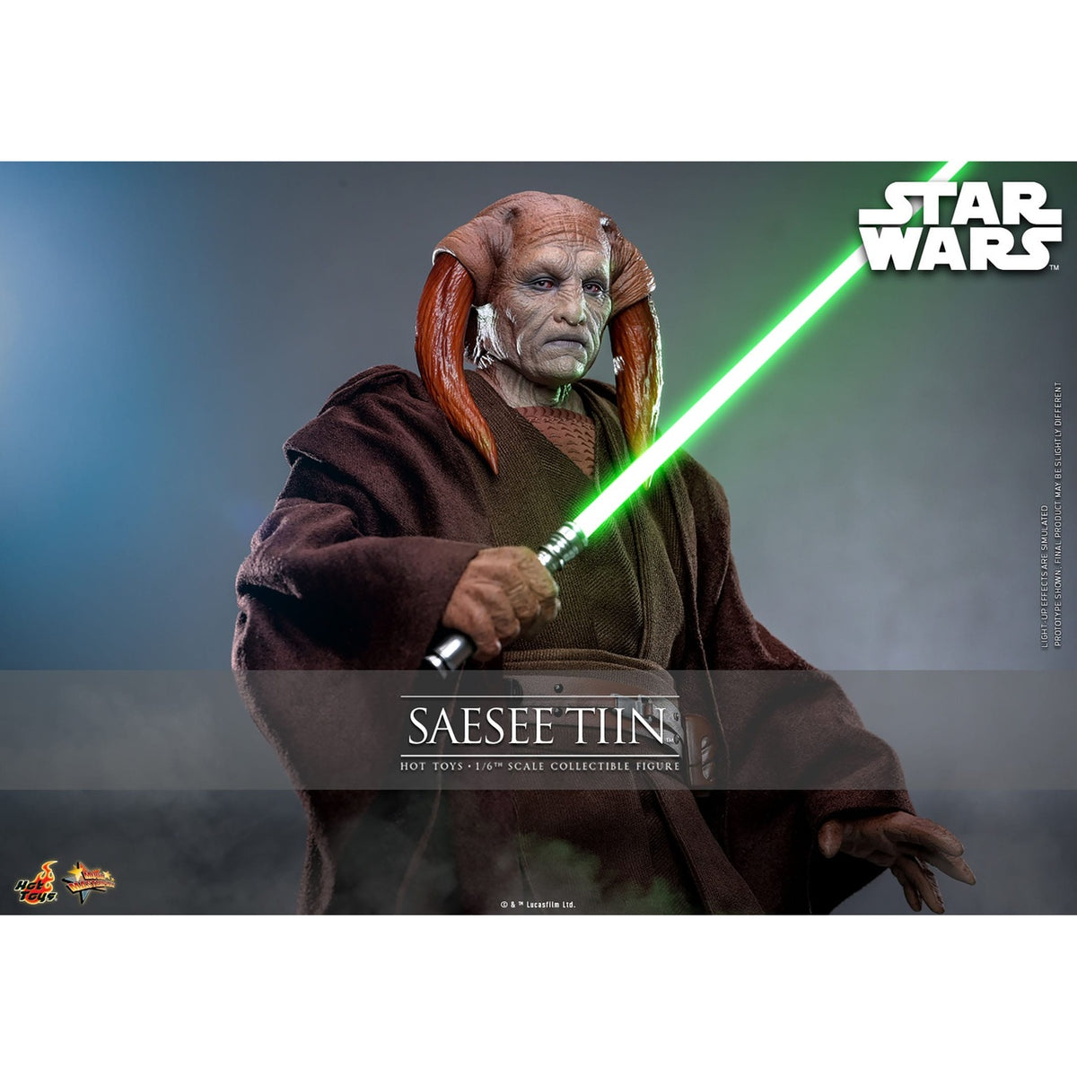 Productafbeelding Star Wars Episode III: Revenge of the Sith - Saesee Tiin Masterpiece 1:6 Actiefiguur