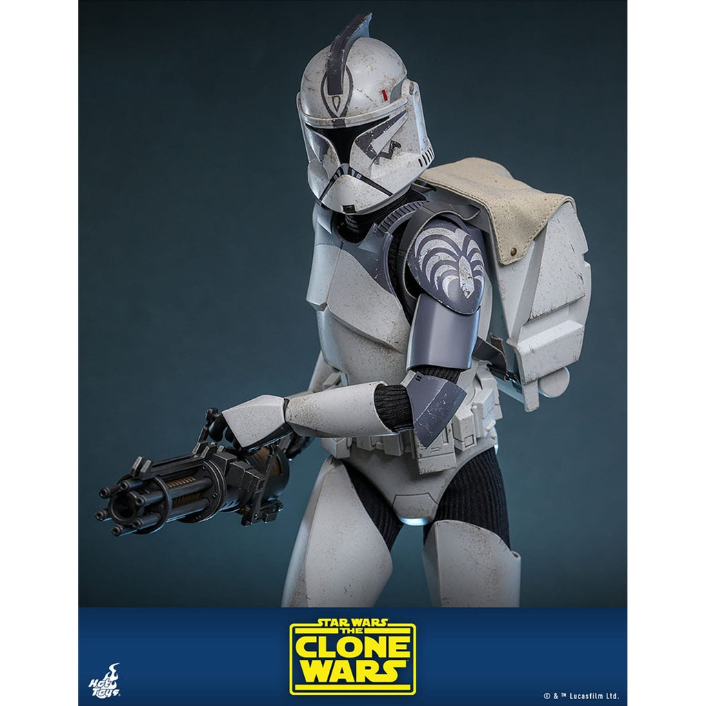 Productafbeelding Star Wars: The Clone Wars - 104th Battalion Wolfpack Clone Trooper Actiefiguur schaal 1:6