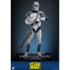 Productafbeelding Star Wars: The Clone Wars - 104th Battalion Wolfpack Clone Trooper Actiefiguur schaal 1:6