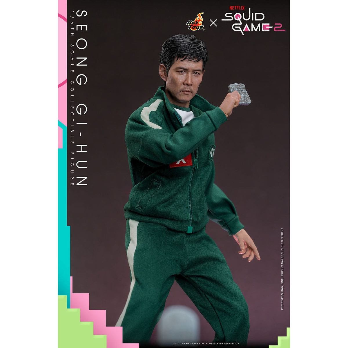 Productafbeelding Squid Game 2 - Seong Gi-hun Actiefiguur 1:6