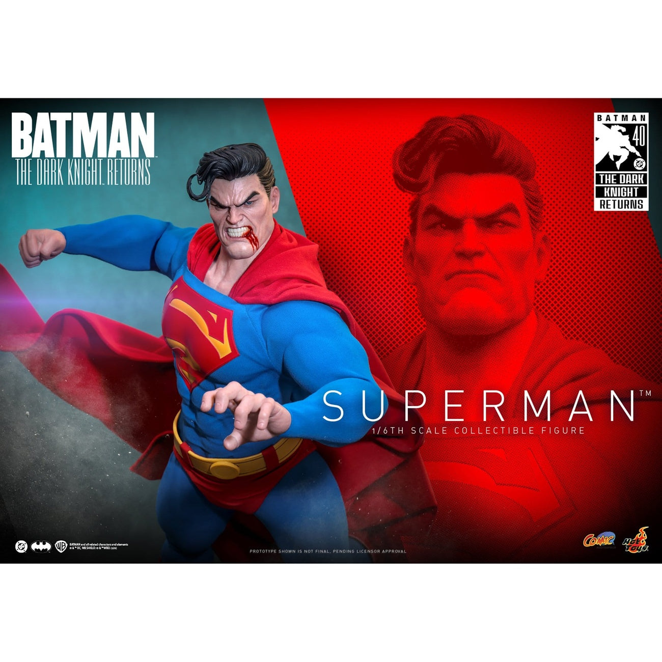 Productafbeelding Batman: The Dark Knight Returns - Superman Masterpiece 1:6 Actiefiguur
