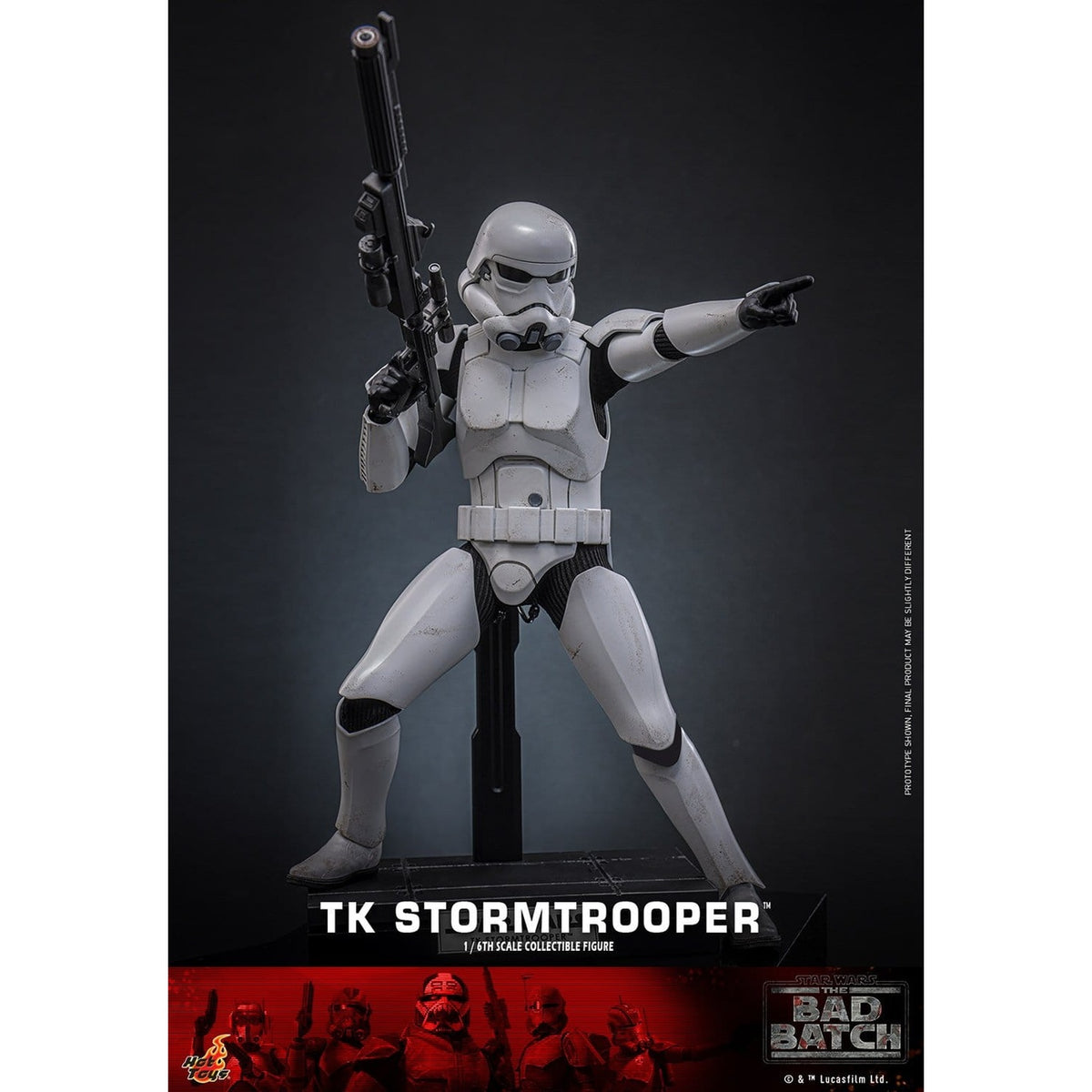 Productafbeelding Star Wars: The Bad Batch - TK Stormtrooper Actiefiguur 1:6