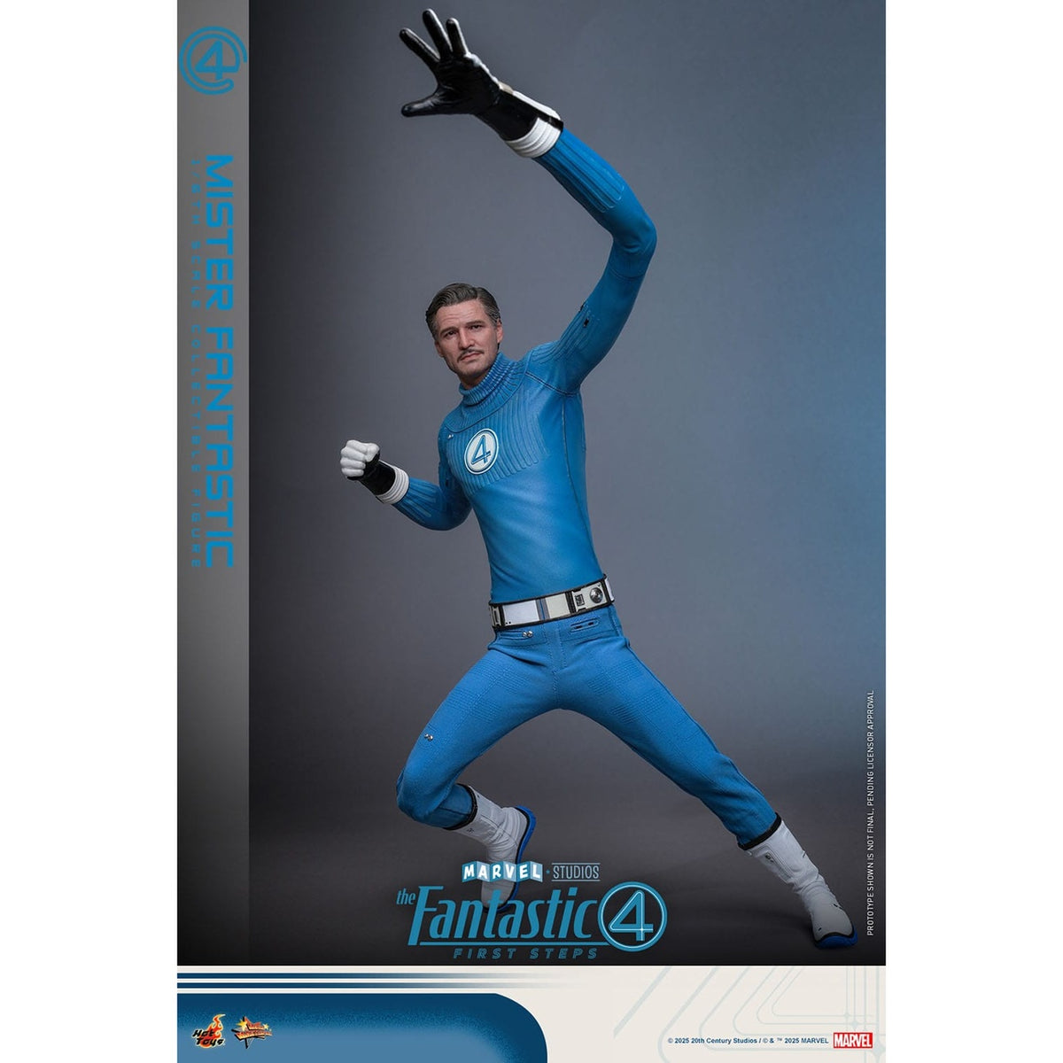 Image produit Les Quatre Fantastiques : First Steps – Figurine d’action Masterpiece Mister Fantastic 1:6