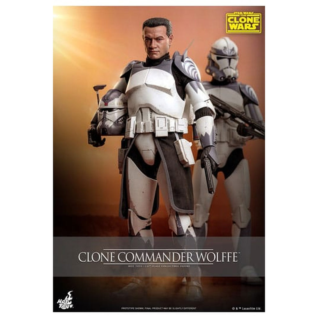 Image produit Star Wars : The Clone Wars – Figurine articulée Clone Commander Wolffe échelle 1:6