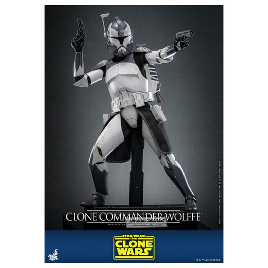 Image produit Star Wars : The Clone Wars – Figurine articulée Clone Commander Wolffe échelle 1:6