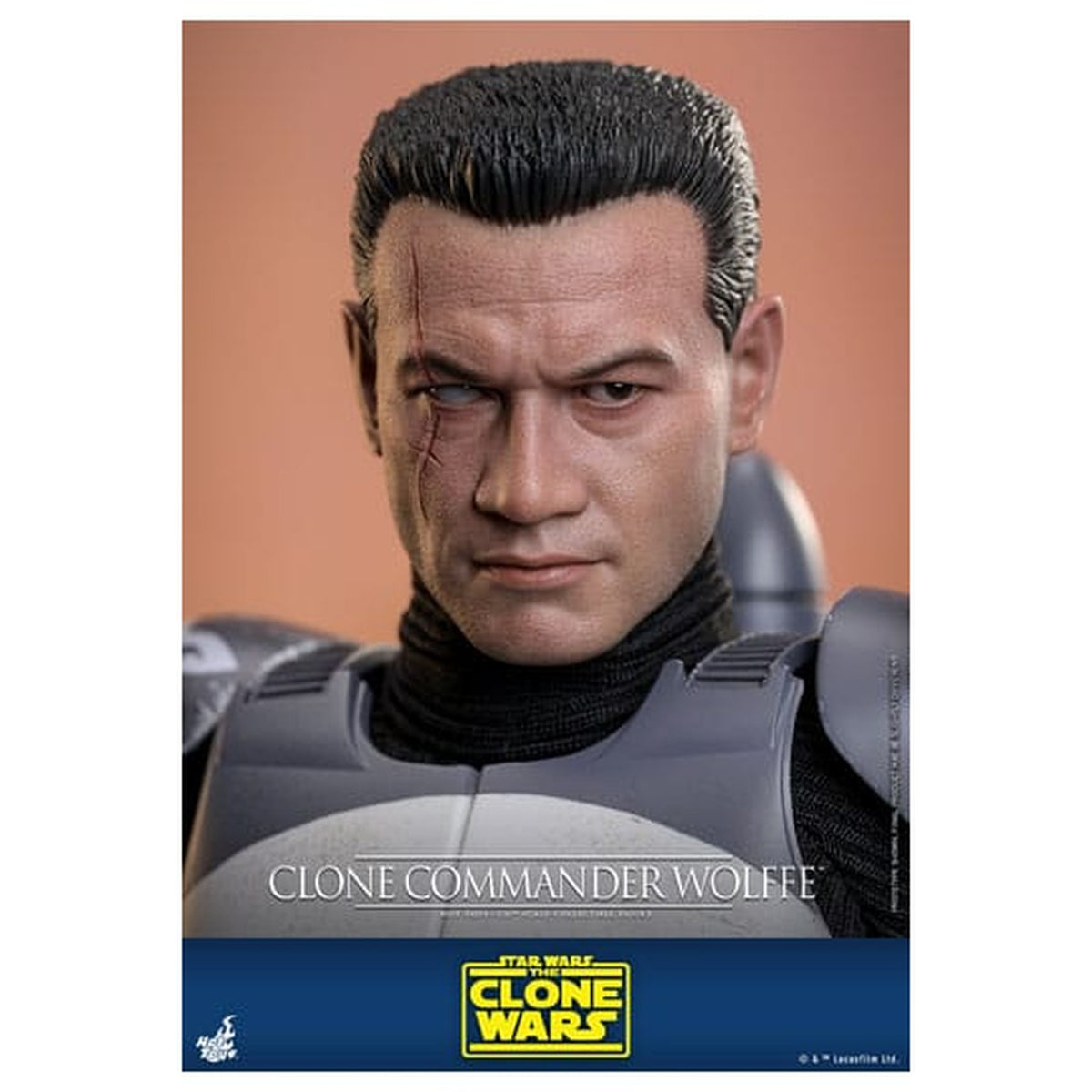 Image produit Star Wars : The Clone Wars – Figurine articulée Clone Commander Wolffe échelle 1:6
