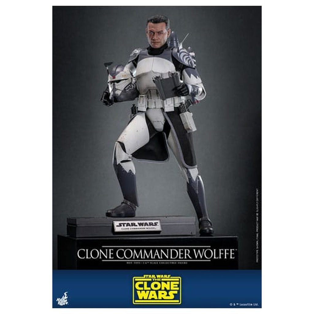 Image produit Star Wars : The Clone Wars – Figurine articulée Clone Commander Wolffe échelle 1:6