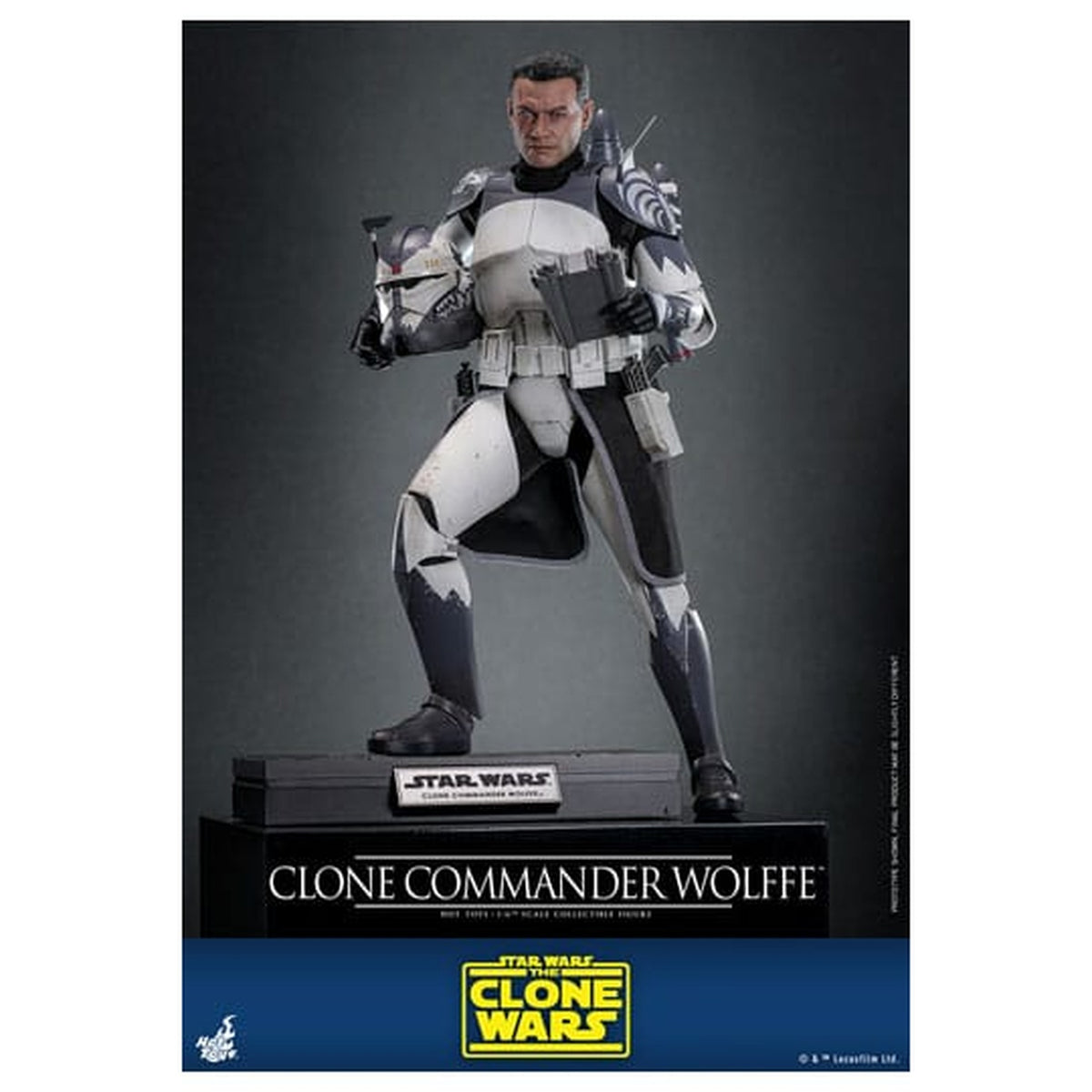 Image produit Star Wars : The Clone Wars – Figurine articulée Clone Commander Wolffe échelle 1:6