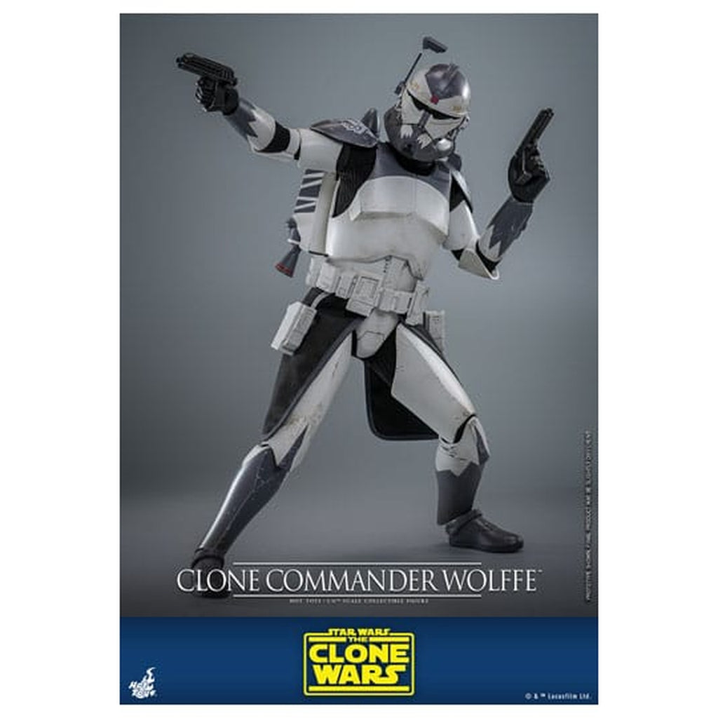 Image produit Star Wars : The Clone Wars – Figurine articulée Clone Commander Wolffe échelle 1:6