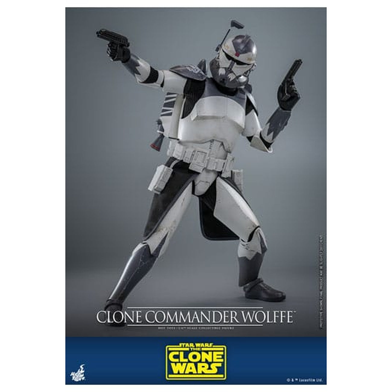 Image produit Star Wars : The Clone Wars – Figurine articulée Clone Commander Wolffe échelle 1:6