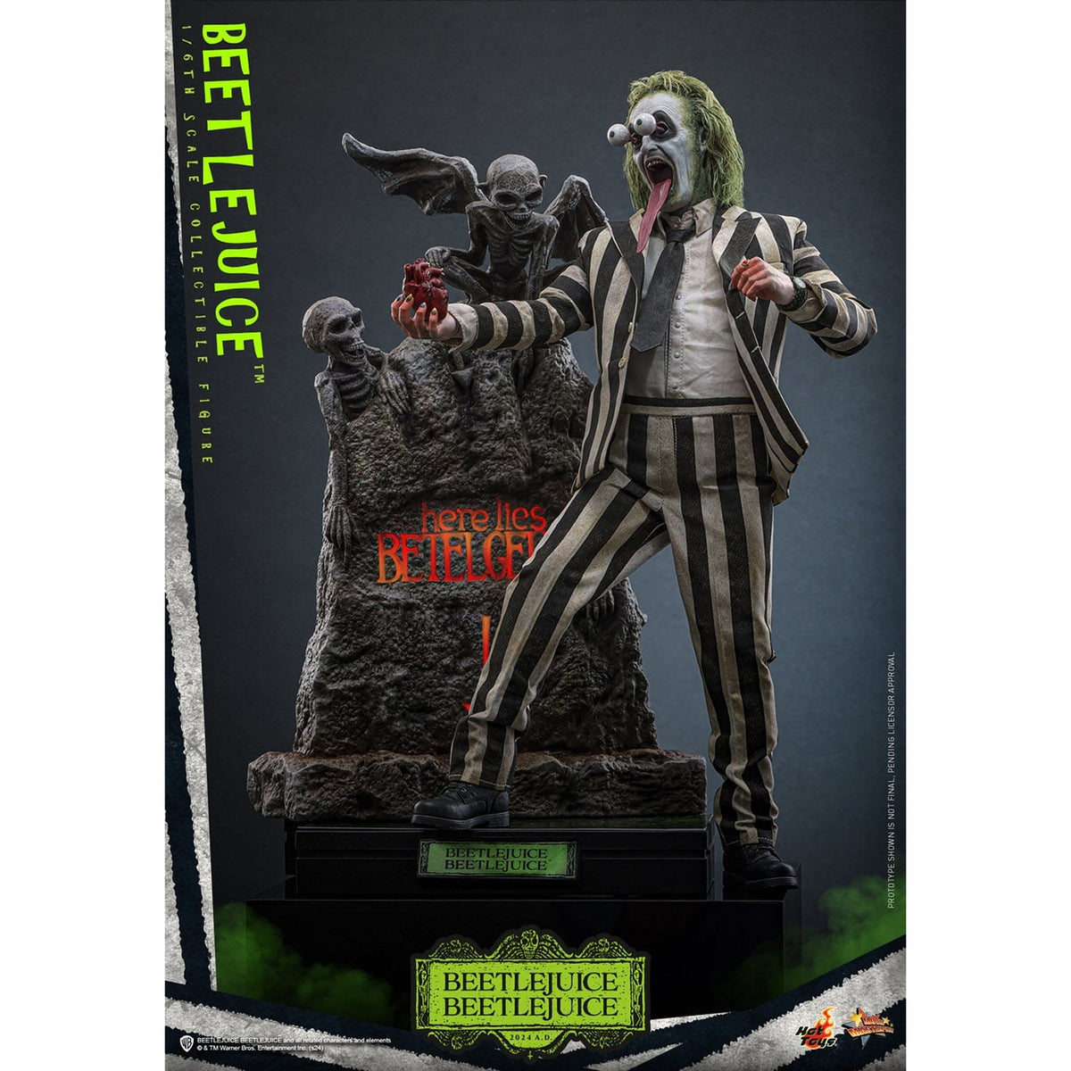 Product image Beetlejuice Masterpiece 1:6 Action Figure - Beetlejuice