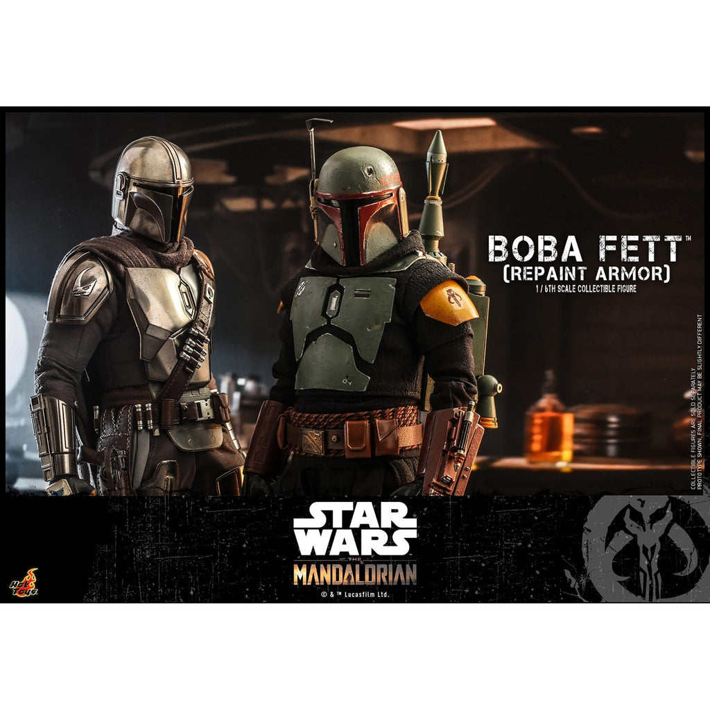 Productafbeelding Star Wars: The Mandalorian – Boba Fett Actiefiguur 1:6 Repaint Armor Special Edition