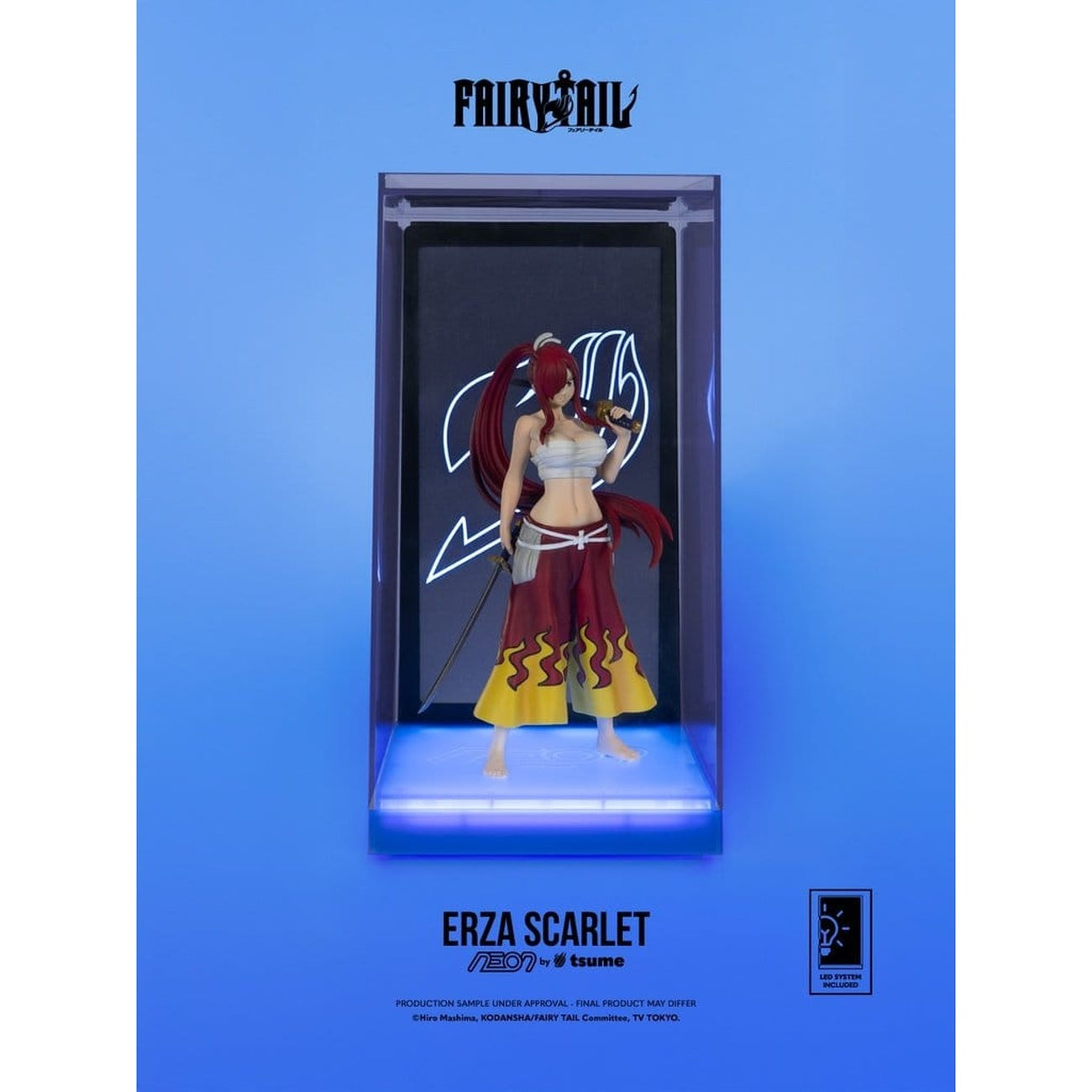 Produktbild Fairy Tail - Erza Scarlet Neon Figur 1:9