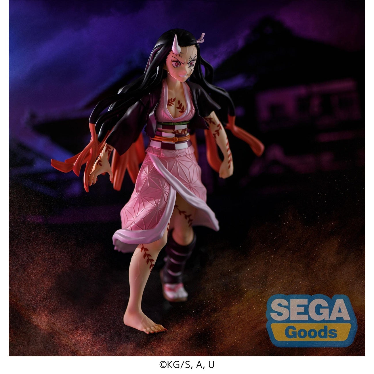 Image produit Demon Slayer - Nezuko Kamado Figurine FIGURIZMa Forme Démoniaque Version en Avant