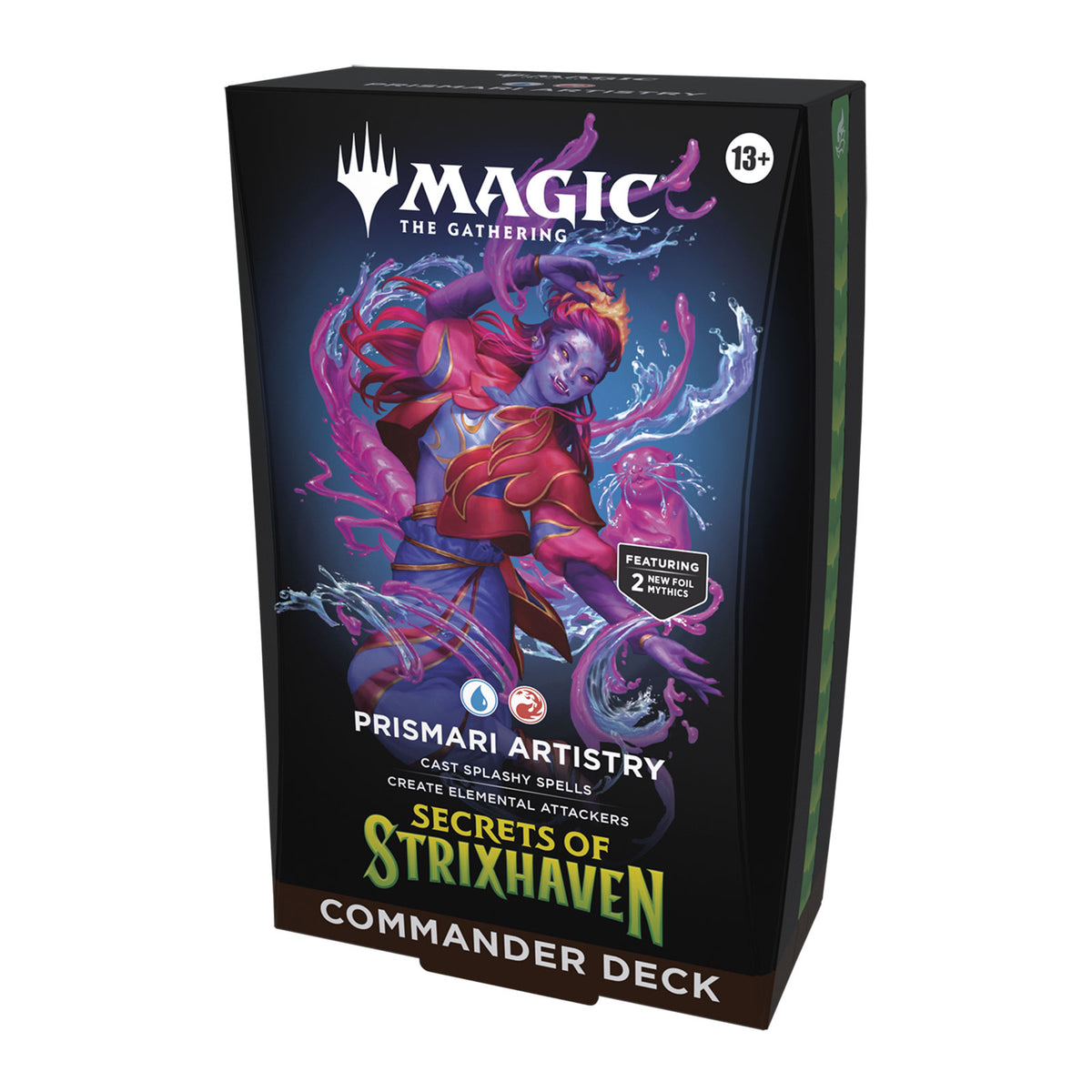 Productafbeelding Secret of Strixhaven Prismari Artistry Commander Deck Engelse Versie - Magic: The Gathering