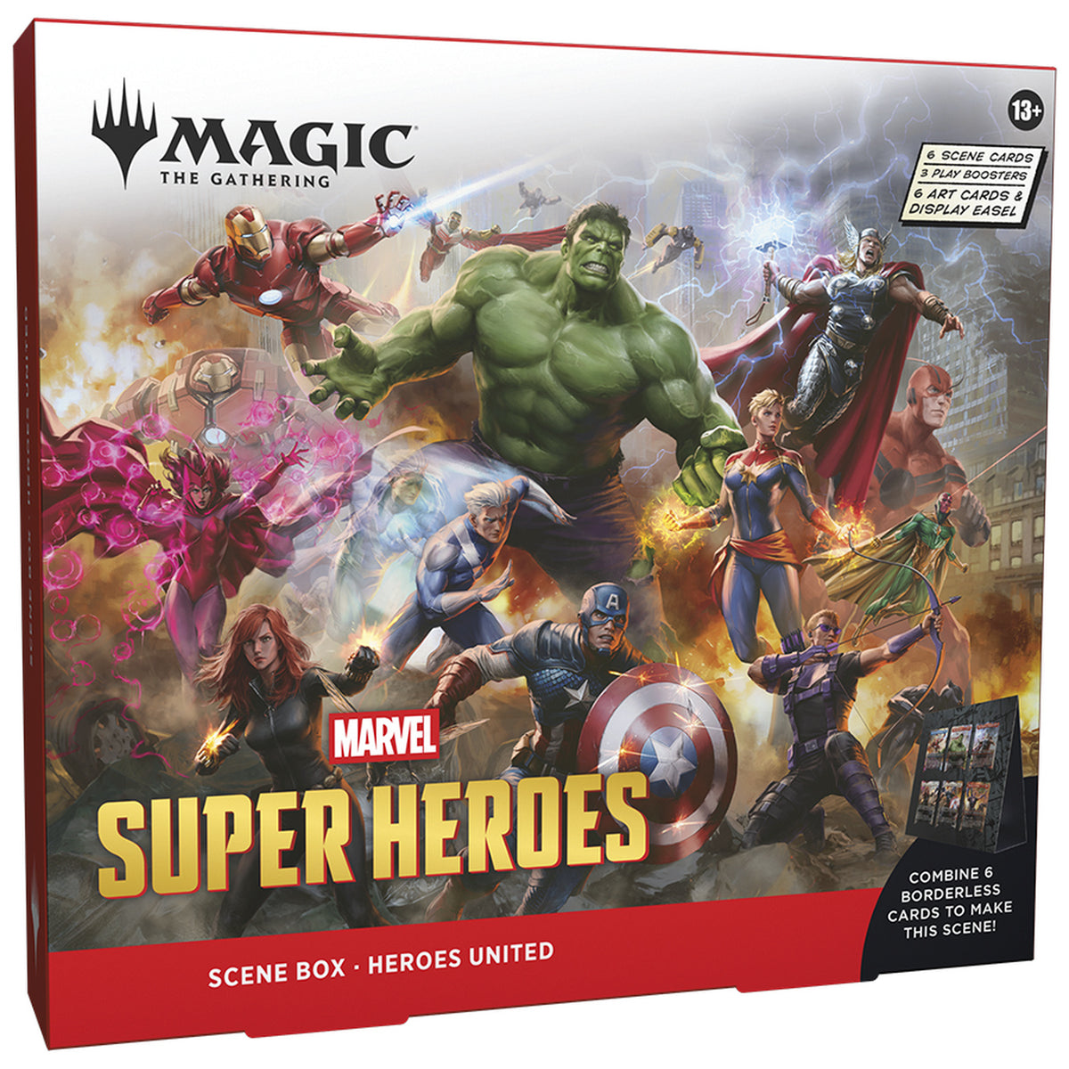 Productafbeelding Marvel Super Heroes Scene Box Heroes United Engelse versie - Magic: The Gathering