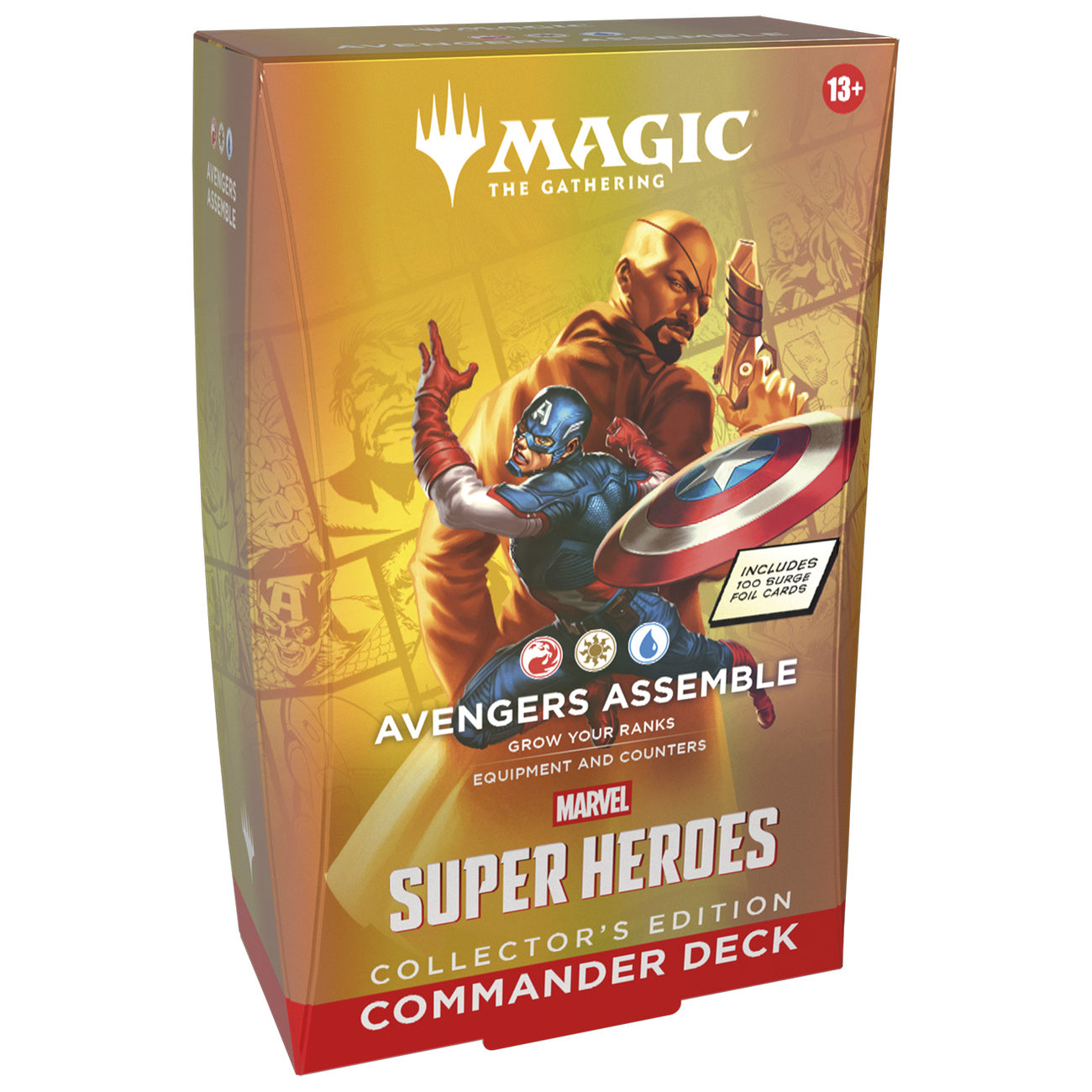 Productafbeelding Marvel Super Heroes Avengers Assemble Commander Deck Collector’s Edition - Magic: The Gathering