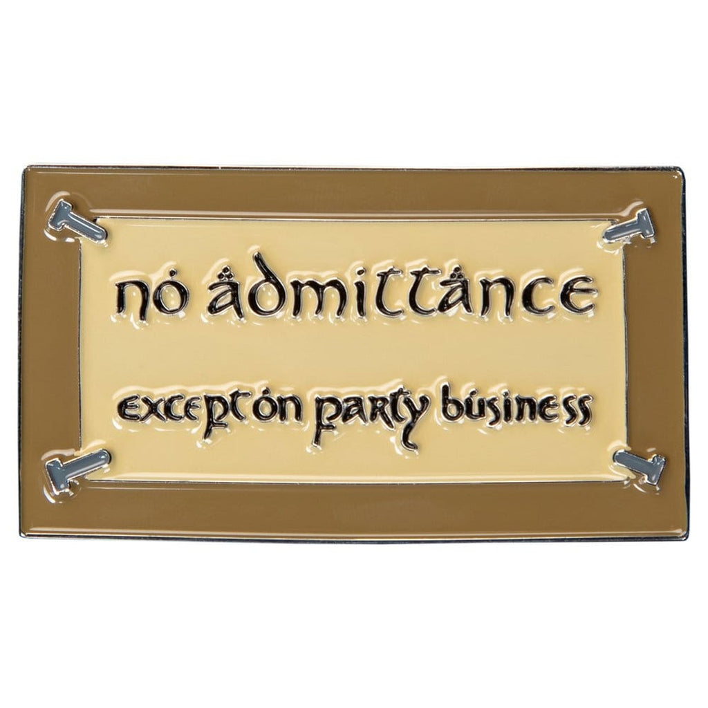 Image produit Le Seigneur des Anneaux - Magnet No Admittance