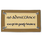Image produit Le Seigneur des Anneaux - Magnet No Admittance