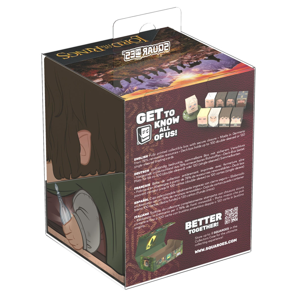 Productafbeelding Frodo verzamelkaartenbox Ultimate Guard - In de Ban van de Ring