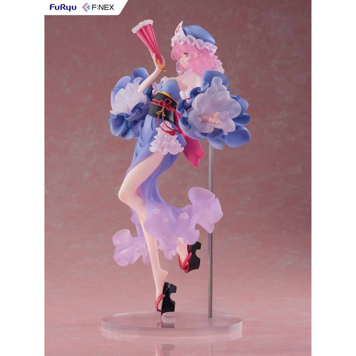 Productafbeelding Touhou Project Statue 1/6 Yuyuko Saigyouji illustratie door Ideolo 30 cm