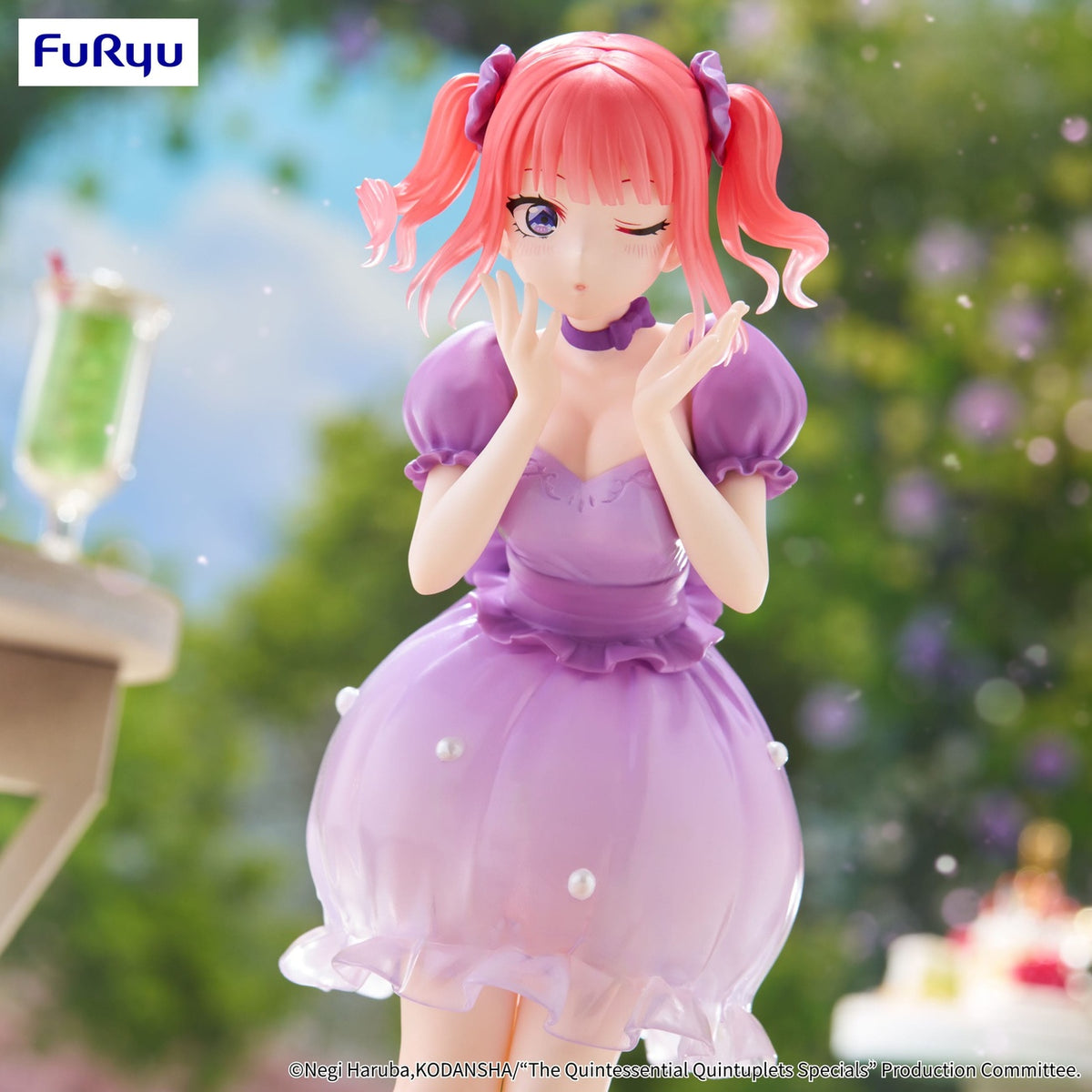 Productafbeelding The Quintessential Quintuplets Trio-Try-iT PVC Beeld Nakano Nino Pastel Dress Ver. 21 cm