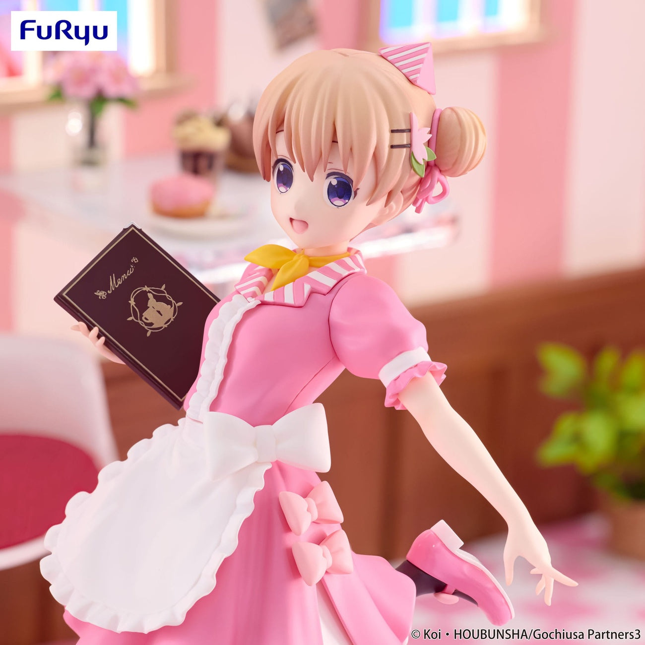 Productafbeelding Is the Order a Rabbit? Bloom Trio-Try-iT PVC-beeld Cocoa 20 cm