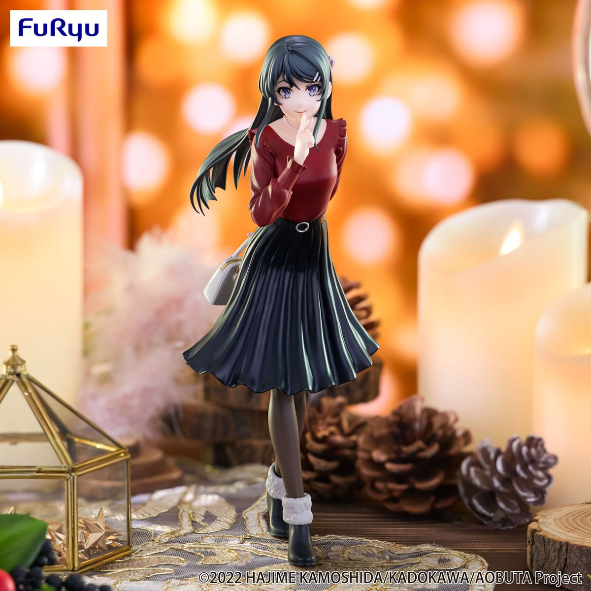 Produktbild Rascal Does Not Dream of Bunny Girl Senpai Trio-Try-iT PVC Statue Mai Sakurajima Winter Outfit Ver. 21 cm