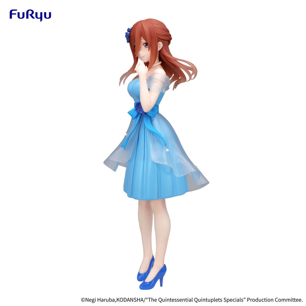Produktbild The Quintessential Quintuplets Trio-Try-iT PVC Statue Nakano Miku Pastel Dress Ver. 21 cm
