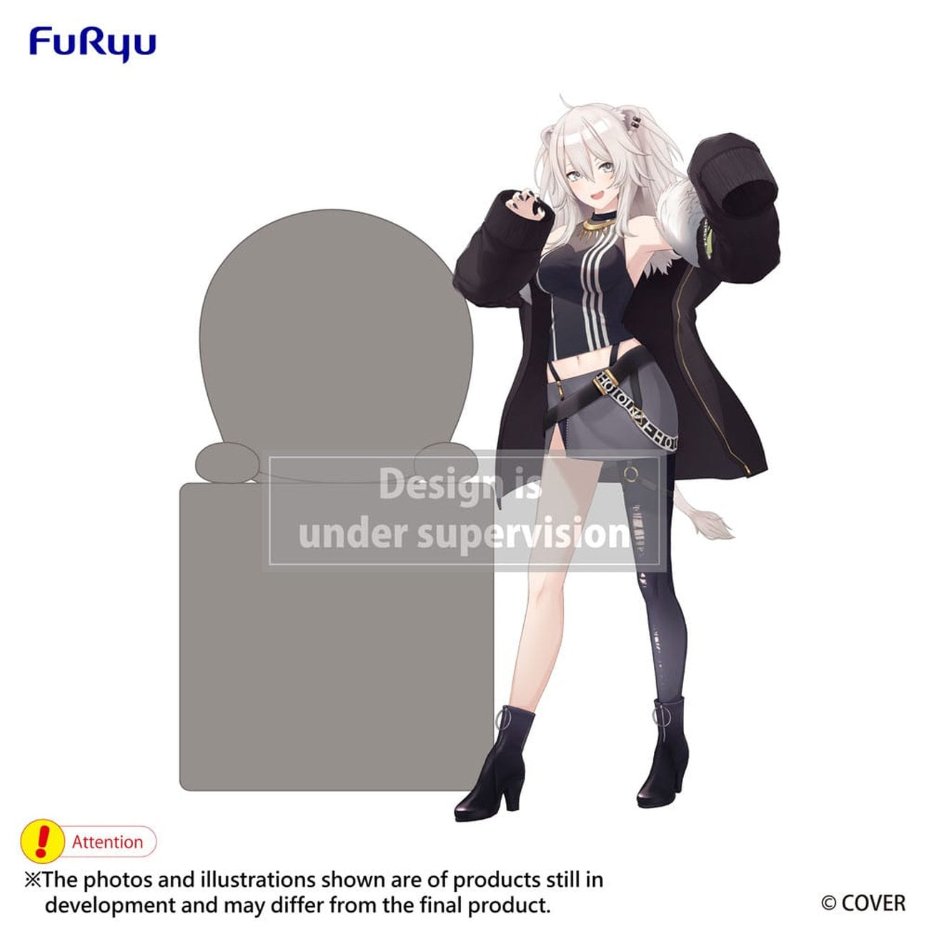 Image produit Hololive Production figurine PVC Hikkake Shishiro Botan 10 cm