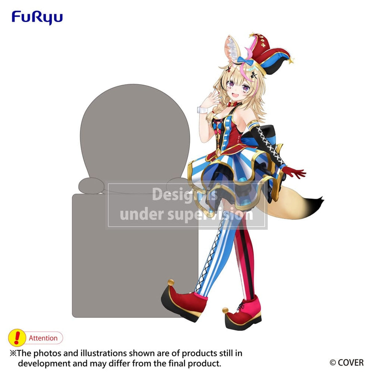 Produktbild Hololive Production Hikkake PVC Statue Omaru Polka 10 cm