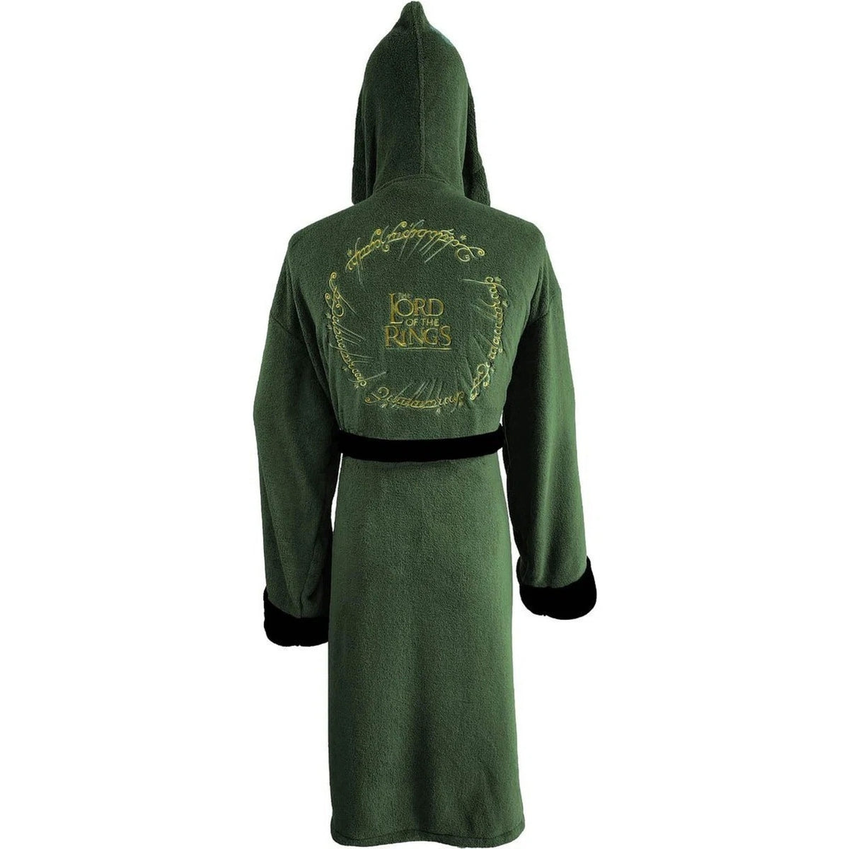 Image produit Le Seigneur des Anneaux peignoir polaire Elven Green & Gold