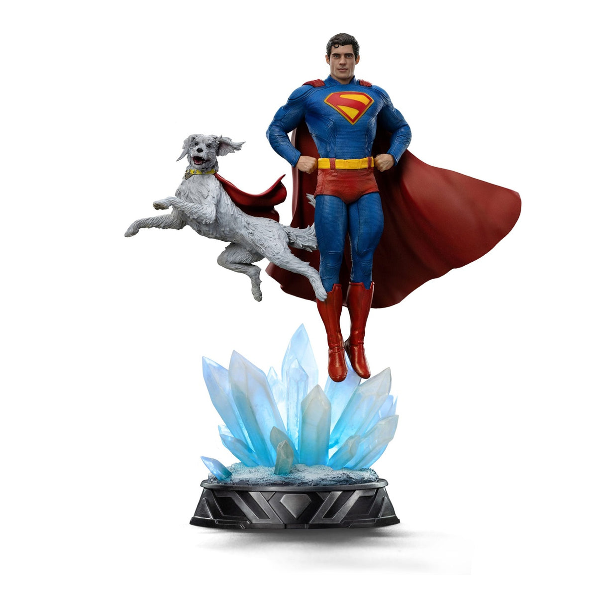 Image produit Superman Legacy Statue Art Scale 1/10 Superman & Krypto 32 cm