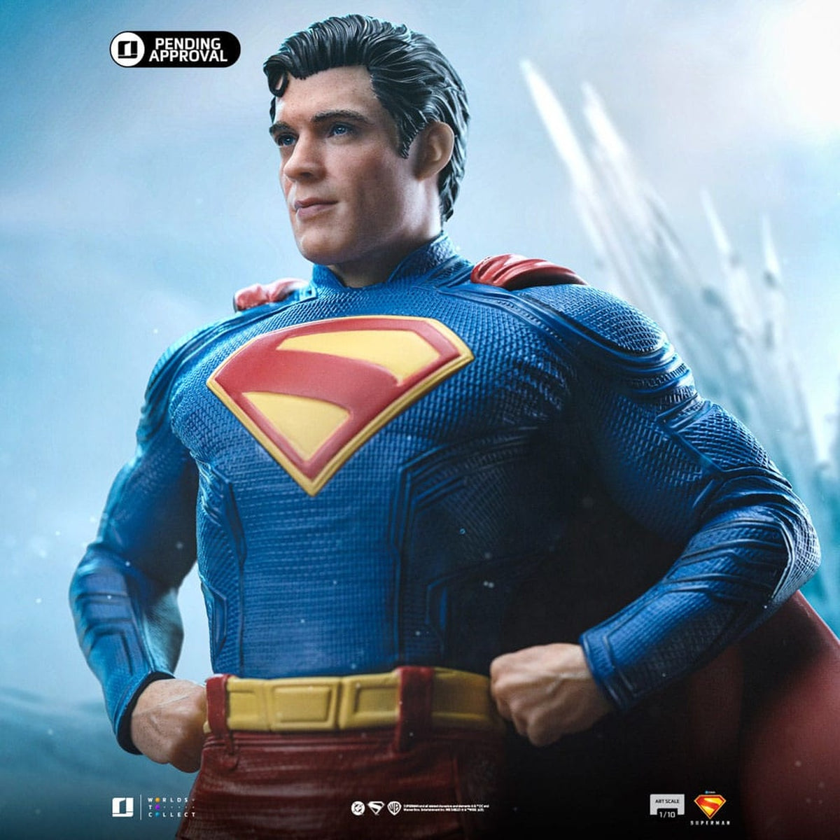 Image produit Superman Legacy Statue Art Scale 1/10 Superman & Krypto 32 cm