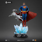 Productafbeelding Superman Legacy Art Scale Beeld 1/10 Superman & Krypto 32 cm
