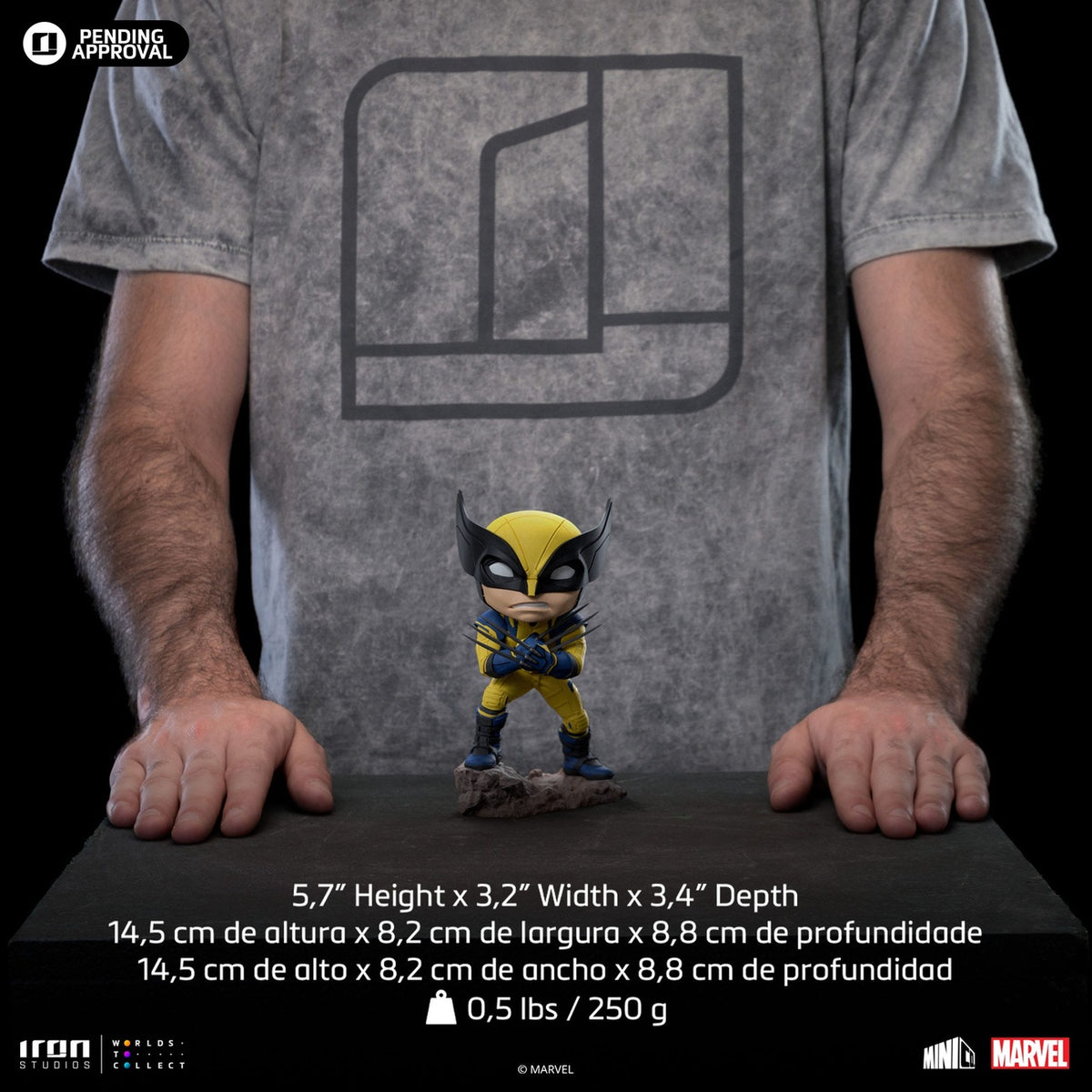 Productafbeelding Marvel Deadpool & Wolverine Mini Co. PVC Wolverine 13 cm