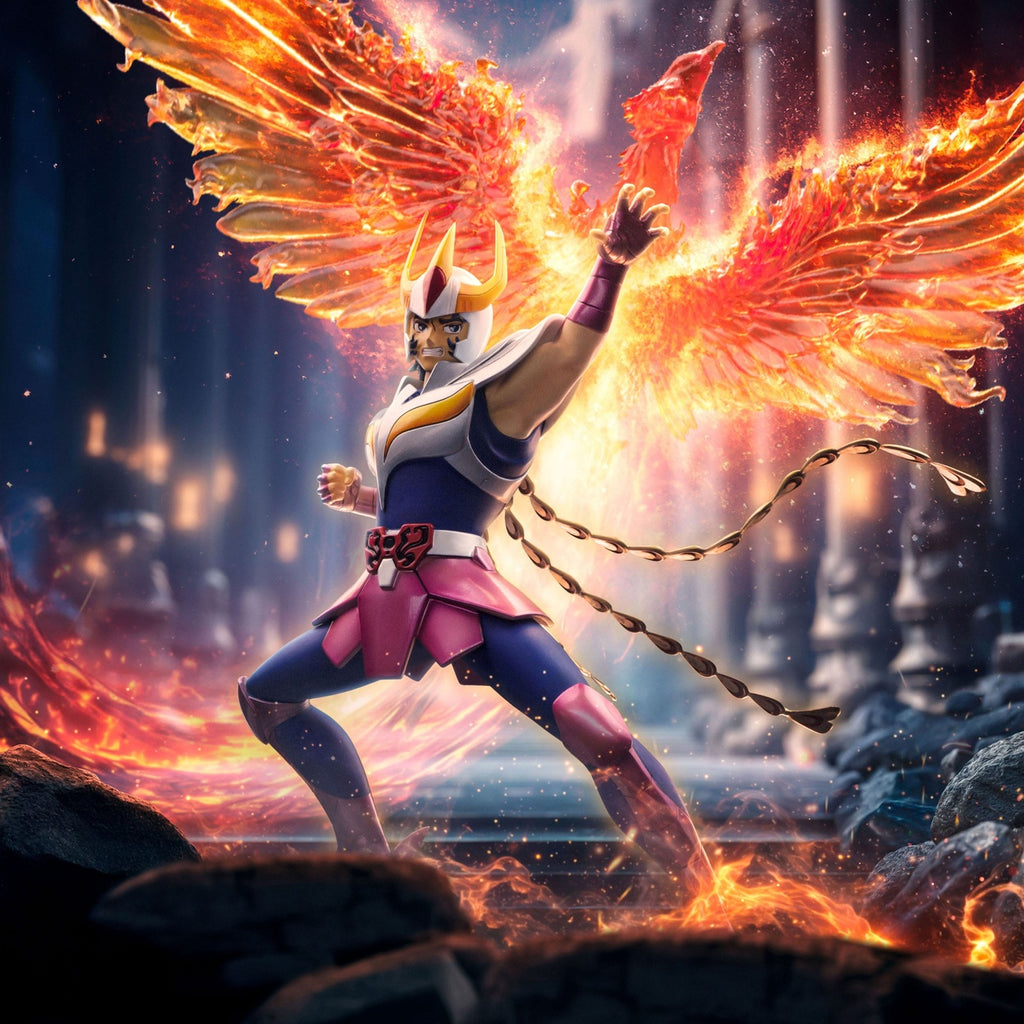 Image produit Saint Seiya Statue Deluxe Art Scale 1/10 Phoenix Ikki 41 cm