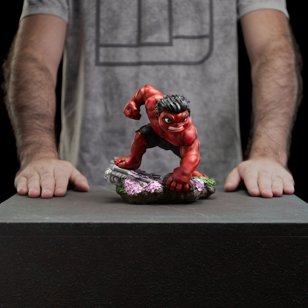 Productafbeelding Captain America 4 Mini Co. PVC-figuur Red Hulk 16 cm